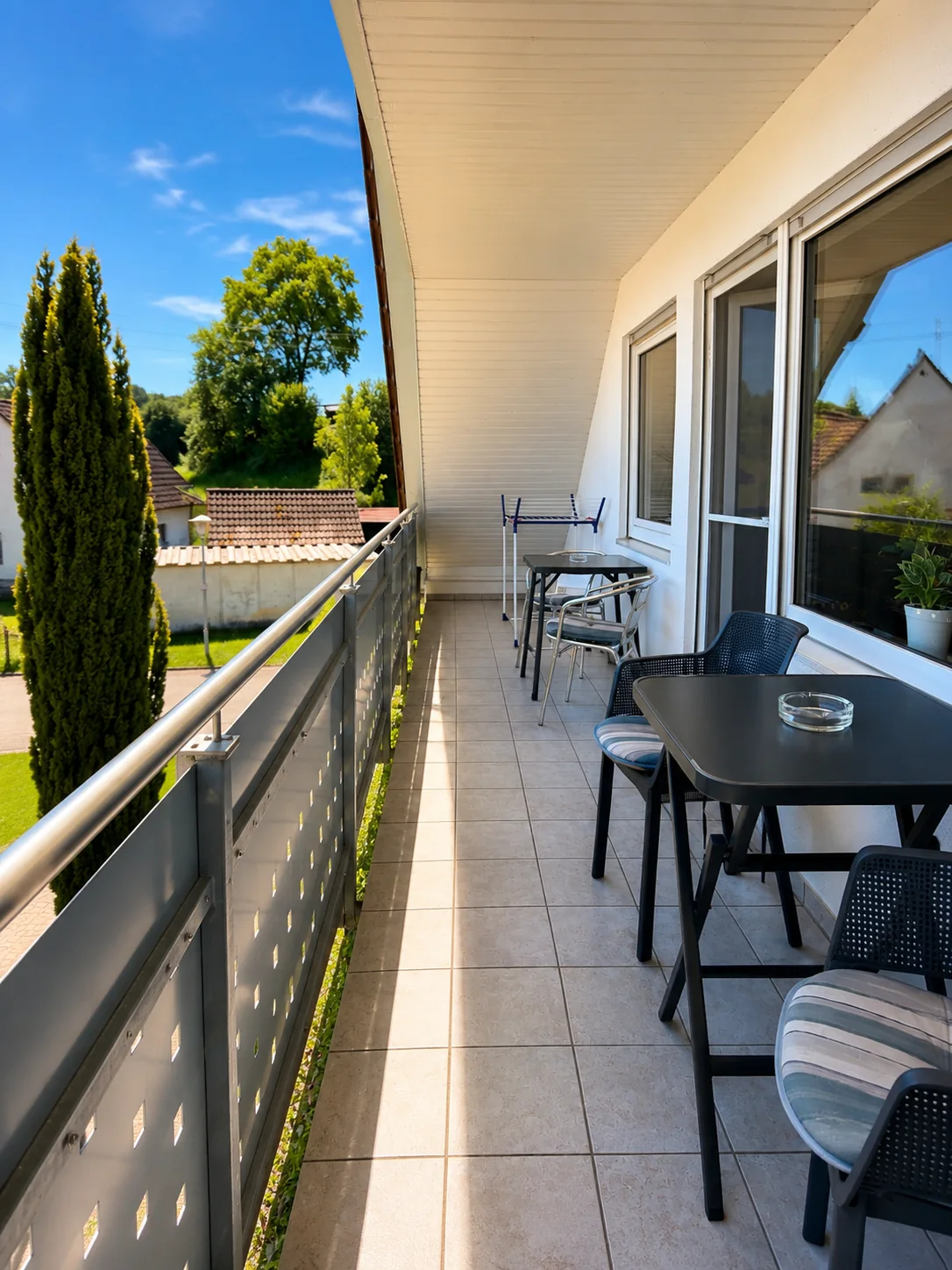Balkon der Ferienwohnung