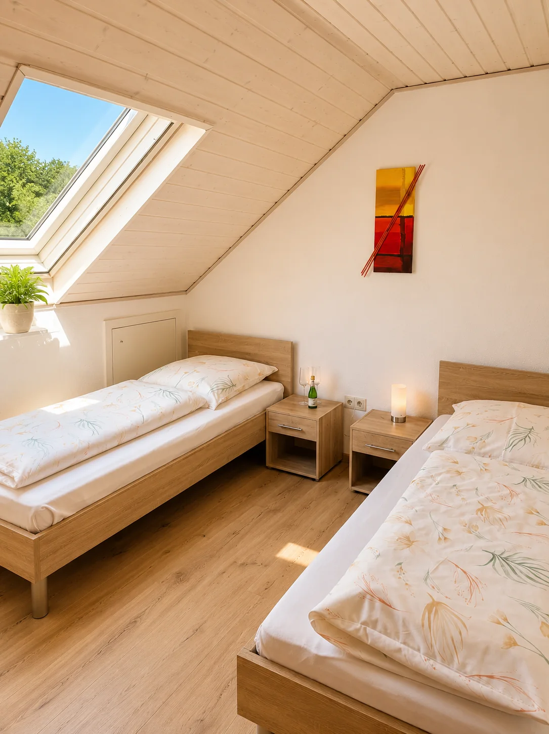 Schlafzimmer 1 Einzelbetten